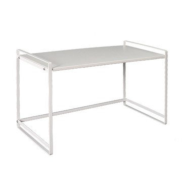 Life 純色風尚 多功能微波爐置物架 52 x 30 x 33.5cm 碳鋼材質  白色  1組