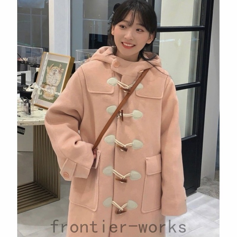 コート アウター レディース ダッフルコート ミドル丈コート ピンク かわいい カジュアル 通学 お出かけ 女子会 デート 秋 冬 通販 Lineポイント最大0 5 Get Lineショッピング
