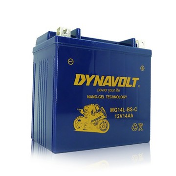 Dynavolt MG14L-BS-C(對應型號YTX14L-BS/FTX14L-BS/GTX14L-BS/哈雷883/1200)