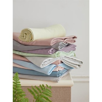 純色冰涼絲滑60支蘭精天絲床單萊賽爾床笠枕套 夏季裸睡床上用品