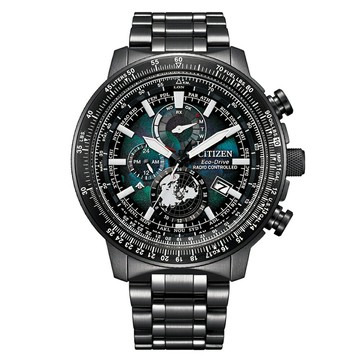 送禮首選★CITIZEN 星辰 PROMASTER 韋禮安配帶光動能電波飛行錶世界時區BY3005-56E  附提袋【全館滿額折價★APP下單點數4倍送】線上購買享_實體門市同步服務