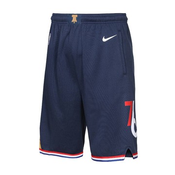 NIKE NBA City Edition 青少年球褲 76人