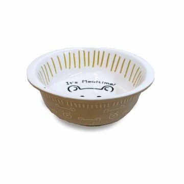 日本shinacasa-It s meal time-小熊握把碗 270ml
