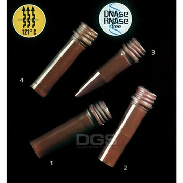 《Deltalab》茶色微量離心管 螺蓋式 Screw Thread Microtube