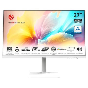 msi 微星 Modern 2K IPS平面螢幕 27吋 白色  MD272QXPW