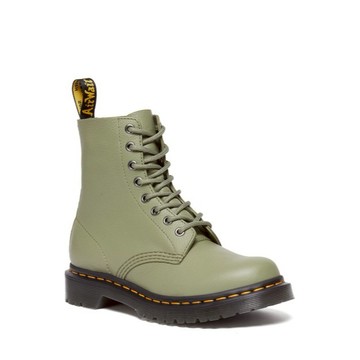 Dr. Martens 馬汀 1460 Pascal 弗吉尼亞皮靴橄欖綠 女款