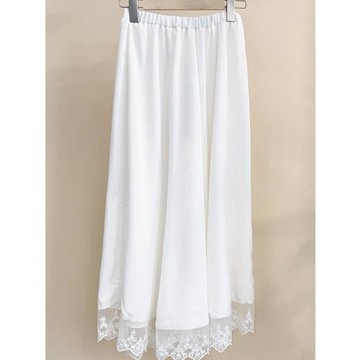 醉雨朵原創馬面裙搭配襯裙漢服打底防走光裙蕾絲花邊女春夏款