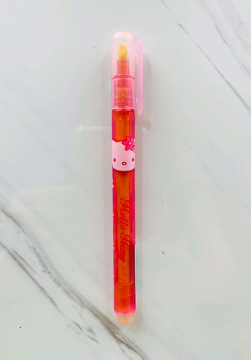 【震撼精品百貨】Hello Kitty 凱蒂貓~日本SANRIO三麗鷗 KITTY 螢光筆/記號筆-紅美國*31053