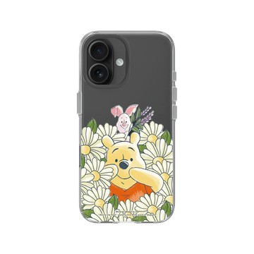 iPhone 16 Clear Case（相機按鈕） 透明 - 迪士尼-小熊維尼 Disney Winnie The Pooh - 小豬和維尼