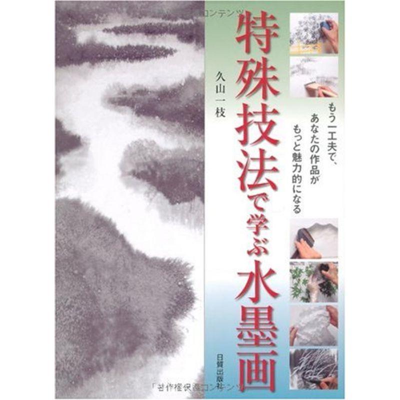 特殊技法で学ぶ水墨画 もう一工夫で,あなたの作品がもっと魅力的になる