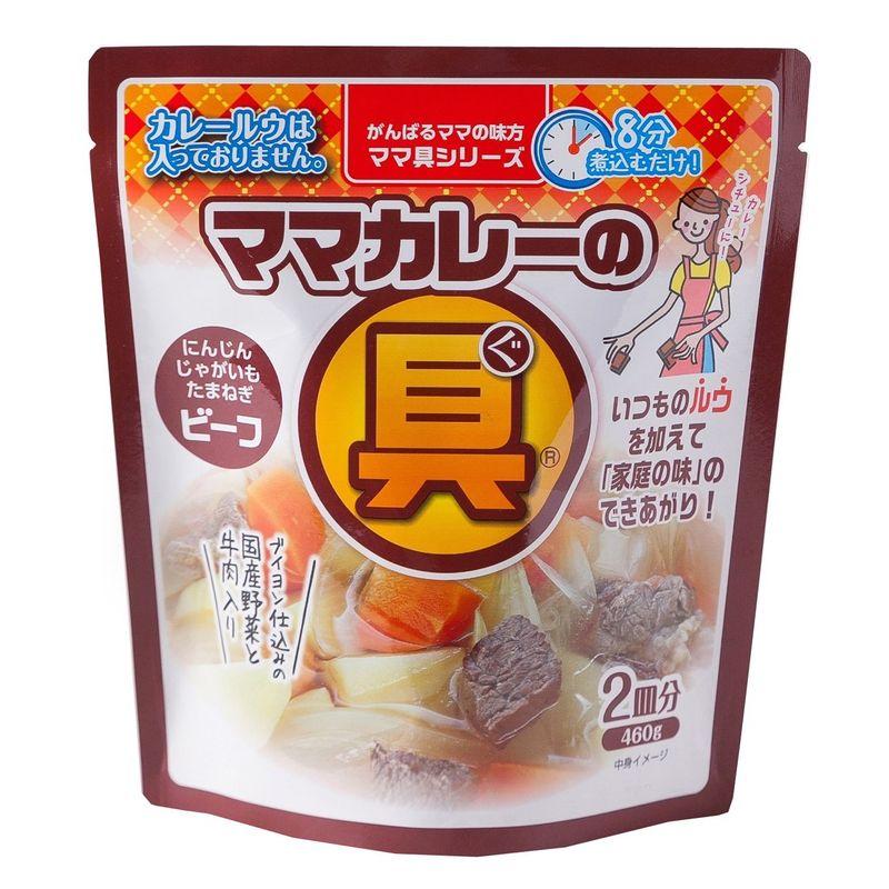 石田缶詰 ママカレーの具(ビーフ) 460g×4袋