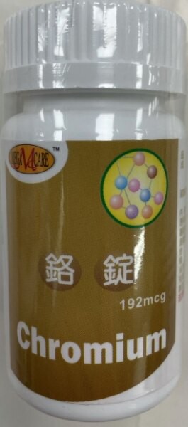 美天健 鉻錠90粒