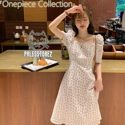 ワンピース 花柄ワンピース スクエア襟 シフォンワンピース 花柄 ボタニカル柄 シースルーワンピース 通販 Lineポイント最大get Lineショッピング