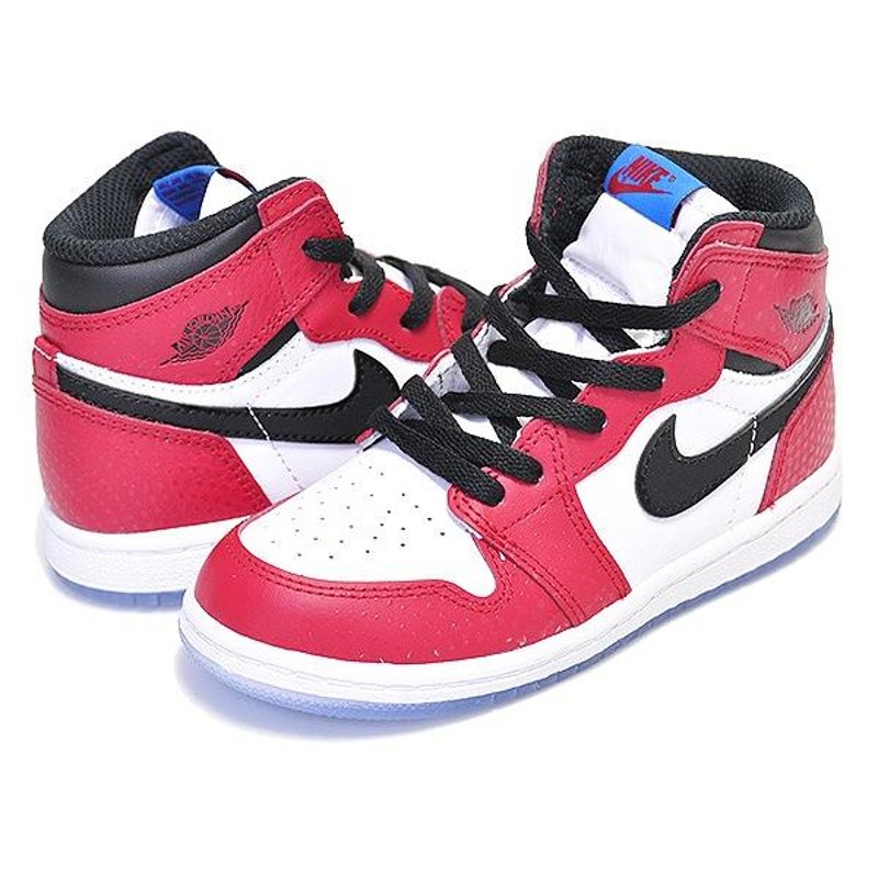 ナイキ ジョーダン 1 キッズ NIKE JORDAN 1 RETRO HI OG TD SPIDER-MAN 