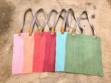 摺學 (哲學) 萬用/外出/環保 台灣手工包袋(限定義大利布料版)