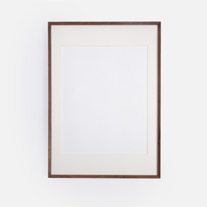 艾禮思方角實木畫框50x70cm 胡桃木