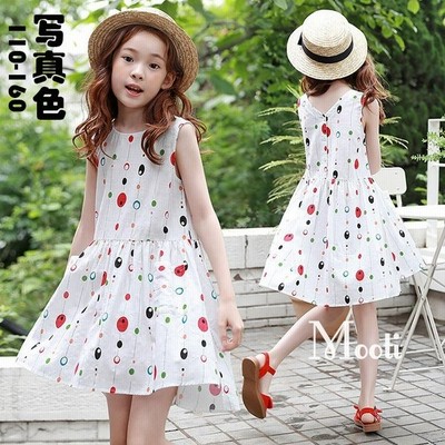 韓国子供服 ワンピース 夏 女の子 森ガール カジュアル 花柄 ガールズ 肩出し キッズ 綿ワンピース こども服 入園会 演奏会 通販 Lineポイント最大get Lineショッピング