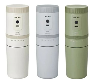 BRUNO BOE080 磨豆機 5段研磨 全自動不銹鋼 保溫 保冰 磨豆沖泡二合一 咖啡 USB 日本代購