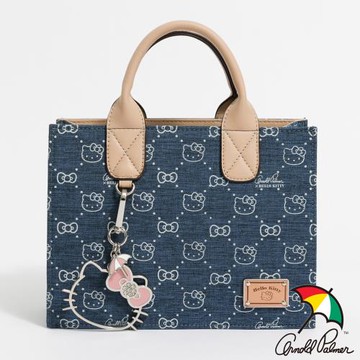 Hello Kitty - Arnold Palmer - 手提包附長背帶 Faddish系列 - 藍色