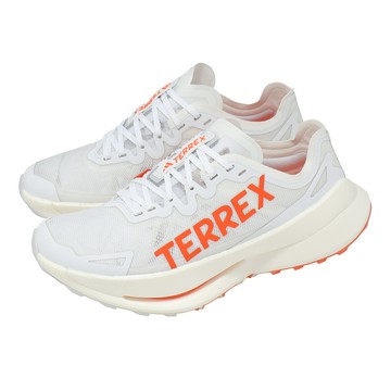 [ACS] adidas 愛迪達 越野跑鞋 Terrex Agravic Speed Ultra 女鞋 白 橘 緩震 IH3767