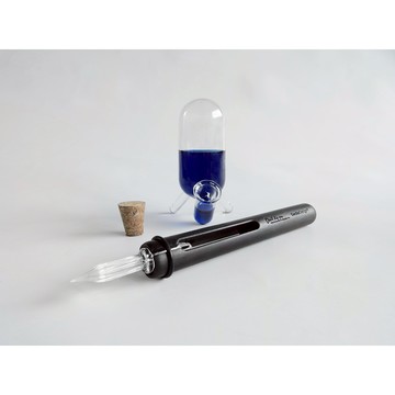 GeckoDesign 和諧之筆(紫光檀) x 默契墨水瓶(長) 手工製文具組