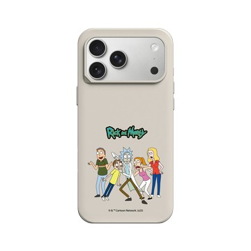 iPhone 17 Pro Max SolidX 貝殼灰 - 瑞克和莫蒂 Rick and Morty - 史密斯一家