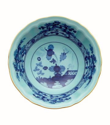 Ginori 1735 Oriente Italiano Iris Fruit Bowl