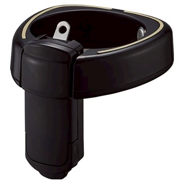 超音波啤酒發泡器 絹泡 日本Doshisha 2顆4號鹼性電池 奶油般泡沫 戶外活動 燒烤 DKC-B3BK  黑色  1台