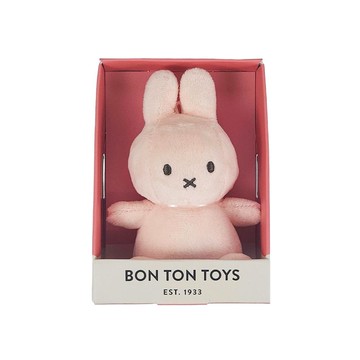 BON TON TOYS Miffy米菲兔幸運盒裝填充玩偶-粉 10cm