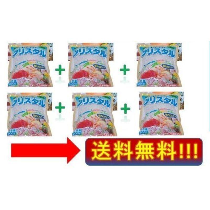 国産 海藻クリスタル (海藻麺) 500g×6袋入り セット商品 安心安全なショップより購入してください。