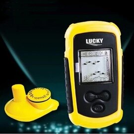 【無線探魚器-FFW1108-1-測深40米-接收100米-1套/組】中文聲納魚群探測器找魚器 使用電池(不含電池)-76017