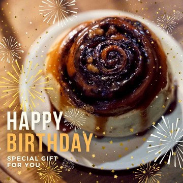 天蠍座生日【休習日】雙拼甜點盒！肉桂捲X咖啡包★加贈威士忌醬經典瓶