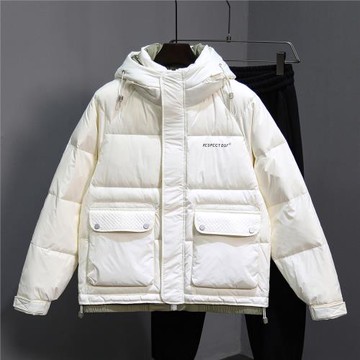 男士潮牌羽絨服冬季新款韓版潮流寬松簡約百搭休閑情侶設計感外套