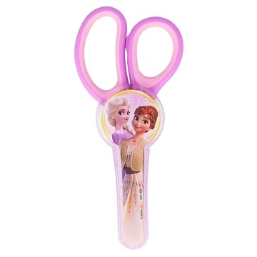 Sun-Star 兒童專用剪刀 迪士尼授權 刀片不易沾黏 附專用保護殼  冰雪奇緣 紫色  1個