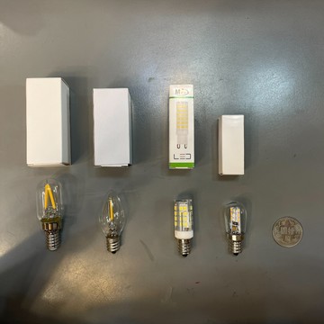 【雨果燈飾】【含稅附發票】現貨❗E12燈頭LED小燈泡 睡眠燈 雞心小夜燈 尖頭燈泡 神明廳長亮燈泡 牆角燈 小夜燈