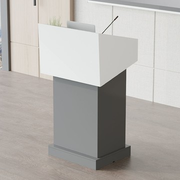 【台灣公司 可打統編】演講臺發言臺迎賓接待臺主席臺主持臺老師演講臺站立式會議室講臺 c7211