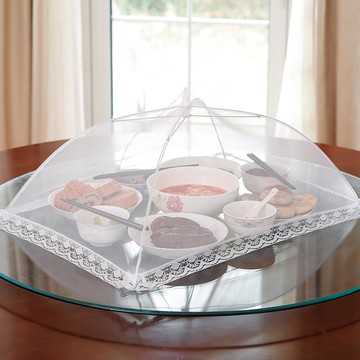 易開收可折疊防蠅餐桌飯菜罩(3-5人家庭適用) 單一規格