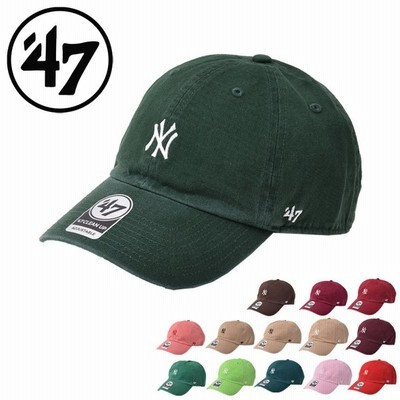 47brand キャップ 帽子 メンズ レディース ヤンキース ベースランナー クリーンナップ Brand Caps 黄 通販 Lineポイント最大get Lineショッピング
