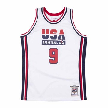 M&N Authentic球員版復古球衣 92 Dream Team #9 Michael Jordan
