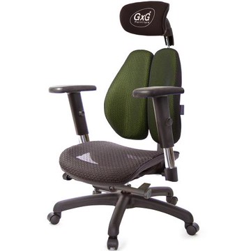 GXG 大網座 雙背工學椅(SO金屬手)  TW-3676 EA5