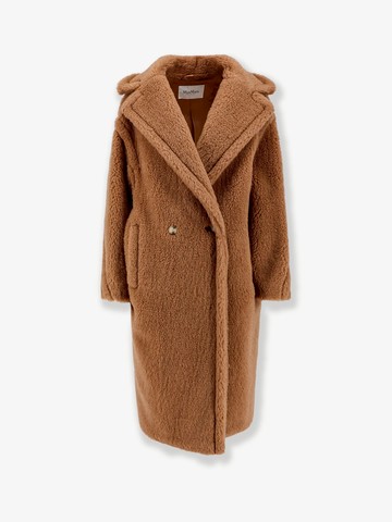 Teddy camel and silk coat - MAX MARA - gender_Woman