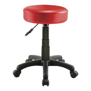 EASY時尚低吧椅/活動輪/CP-2081W/紅(限送桃園以北)