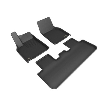 3D Mats 缺圖 3D KAGU卡固立體汽車踏墊 適用於 TESLA Model Y 2025~2026 煥新版 後驅/四驅