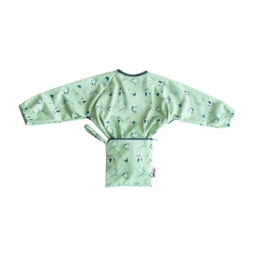 Tidy TOT 英國 防髒吸盤長袖圍兜(附收納袋)-多款可選