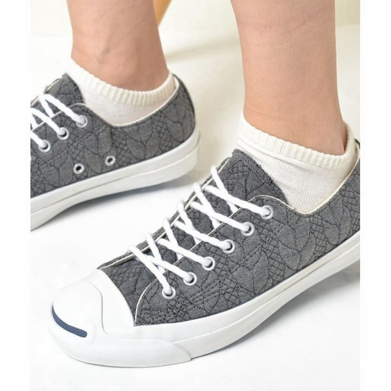 Converse Jack Purcell Sweater Nd A コンバース ジャックパーセル セーター Nd グレー レディース スニーカー 1ck047 通販 Lineポイント最大0 5 Get Lineショッピング