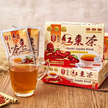 京工 元氣紅棗茶 10g*10包/盒 素食