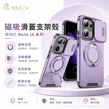 軍規防摔 鏡頭推窗保護 適用於 OPPO Reno 16 15 Pro Max 14 13 X9 Pro A5 手機殼