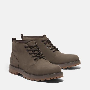 Timberland 男款淺棕色Britton Road防水中筒靴│A69TWEM5