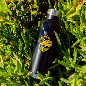 POLER INSULATED WATER BOTTLE 不鏽鋼保溫保冰水瓶 黑色
