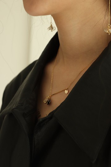 只有你能與自己對話/項鍊可自己選字母 美國GF項鍊